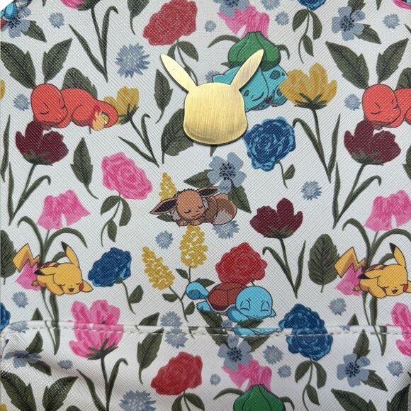 Pokemon Floral Sleeping Pokemon Mini Backpack - Picture 8 of 16
